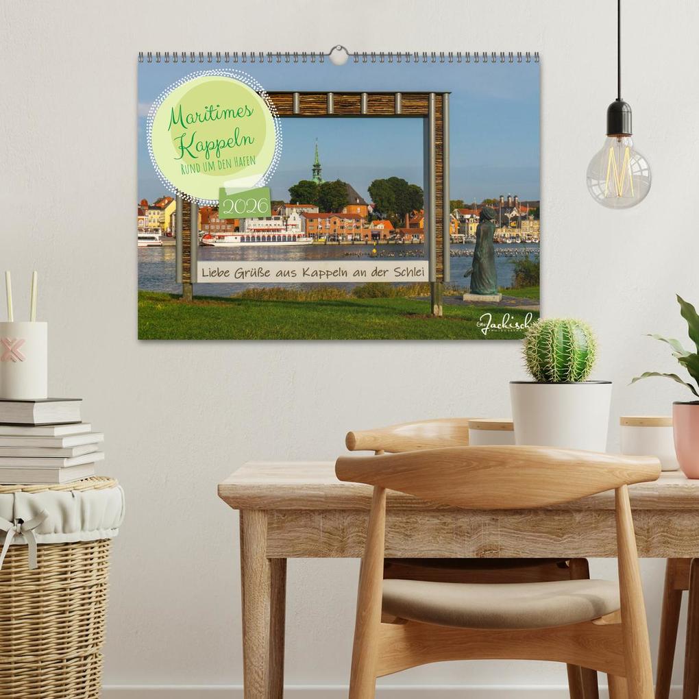 Weitere Ansicht: Maritimes Kappeln - Rund um den Hafen (Wandkalender 2026 DIN A3 quer), CALVENDO Monatskalender | Ute Jackisch, Calvendo