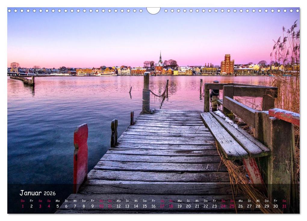 Weitere Ansicht: Maritimes Kappeln - Rund um den Hafen (Wandkalender 2026 DIN A3 quer), CALVENDO Monatskalender | Ute Jackisch, Calvendo