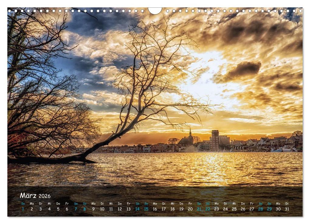 Weitere Ansicht: Maritimes Kappeln - Rund um den Hafen (Wandkalender 2026 DIN A3 quer), CALVENDO Monatskalender | Ute Jackisch, Calvendo