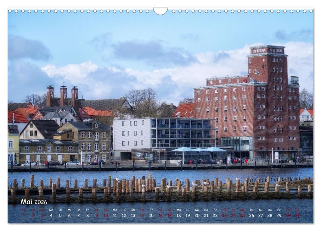 Weitere Ansicht: Maritimes Kappeln - Rund um den Hafen (Wandkalender 2026 DIN A3 quer), CALVENDO Monatskalender | Ute Jackisch, Calvendo