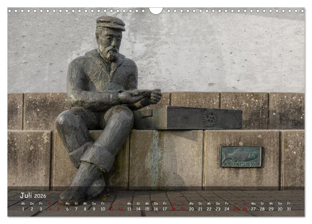 Weitere Ansicht: Maritimes Kappeln - Rund um den Hafen (Wandkalender 2026 DIN A3 quer), CALVENDO Monatskalender | Ute Jackisch, Calvendo