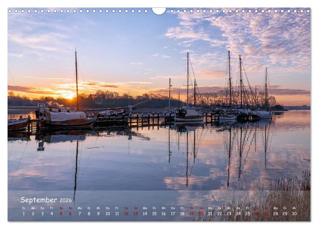 Weitere Ansicht: Maritimes Kappeln - Rund um den Hafen (Wandkalender 2026 DIN A3 quer), CALVENDO Monatskalender | Ute Jackisch, Calvendo