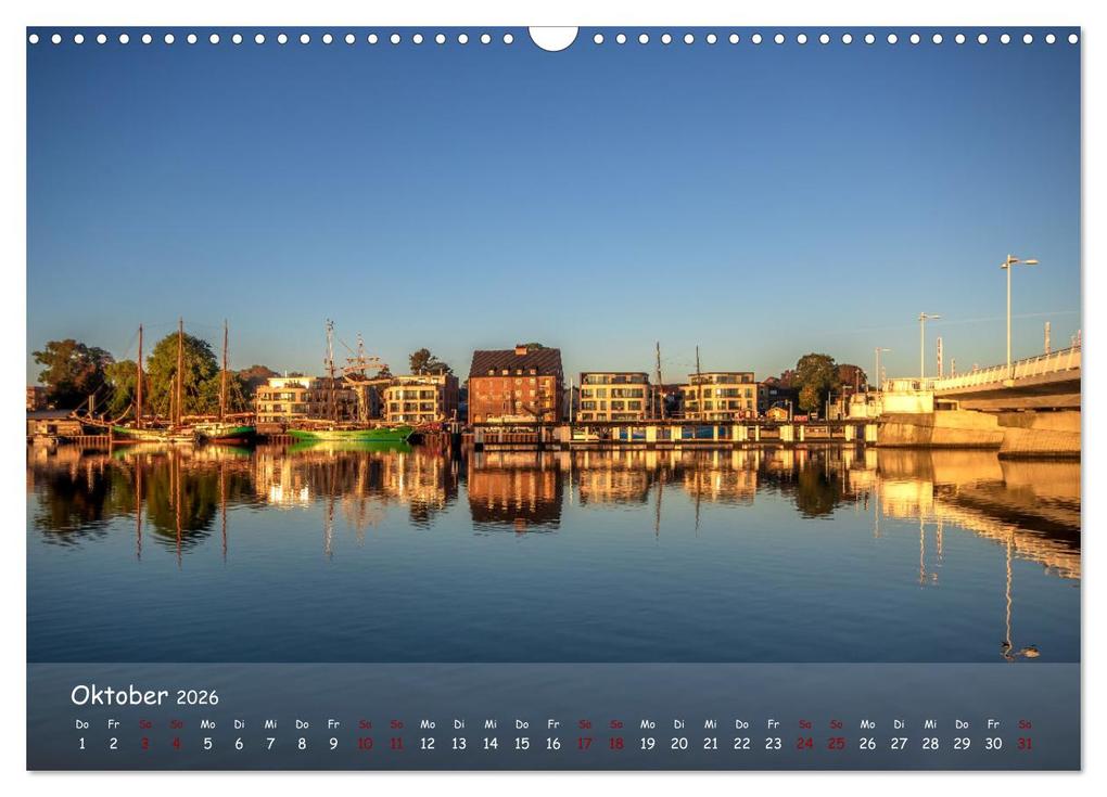 Weitere Ansicht: Maritimes Kappeln - Rund um den Hafen (Wandkalender 2026 DIN A3 quer), CALVENDO Monatskalender | Ute Jackisch, Calvendo