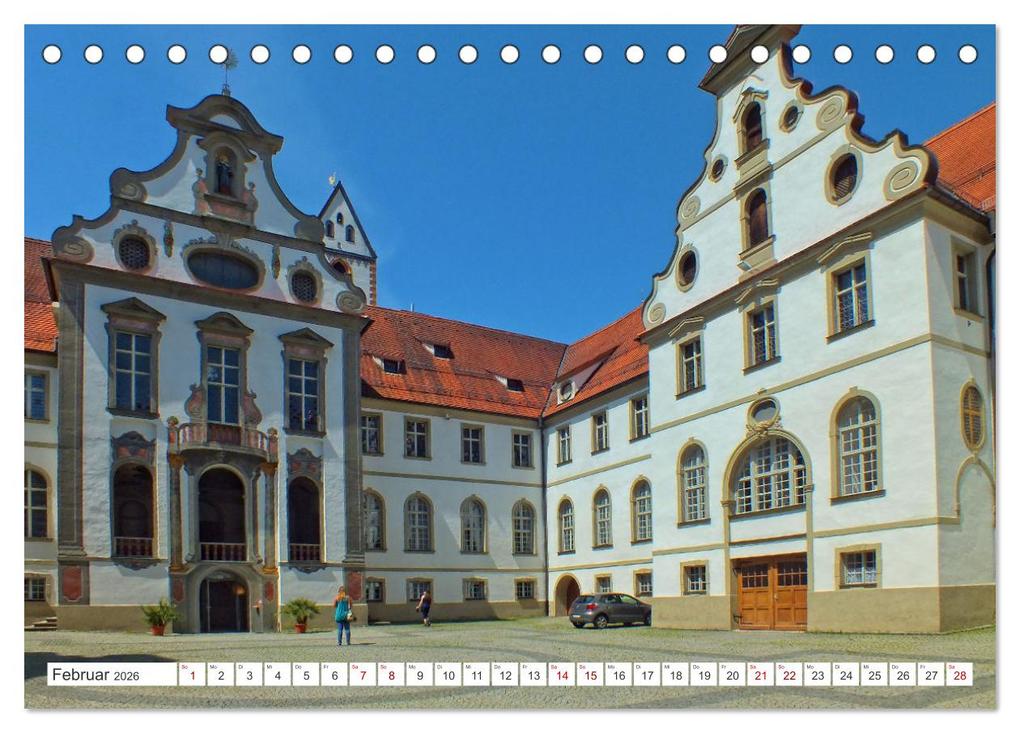 Weitere Ansicht: Füssen im Allgäu - Hier genießt die Seele eine romantische Zeit (Tischkalender 2026 DIN A5 quer), CALVENDO Monatskalender | Holger Felix, Calvendo