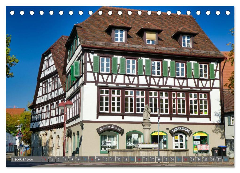 Weitere Ansicht: Stuttgarter Tagestouren (Tischkalender 2026 DIN A5 quer), CALVENDO Monatskalender | Klaus-Peter Huschka, Calvendo