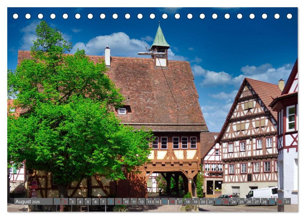 Weitere Ansicht: Stuttgarter Tagestouren (Tischkalender 2026 DIN A5 quer), CALVENDO Monatskalender | Klaus-Peter Huschka, Calvendo