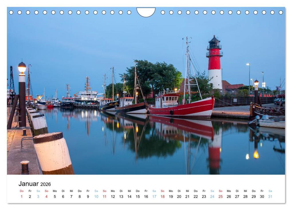 Weitere Ansicht: Büsum - Urlaub an der Nordsee (Wandkalender 2026 DIN A4 quer), CALVENDO Monatskalender | Katja Xenikis, Calvendo