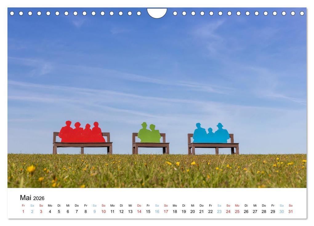 Weitere Ansicht: Büsum - Urlaub an der Nordsee (Wandkalender 2026 DIN A4 quer), CALVENDO Monatskalender | Katja Xenikis, Calvendo