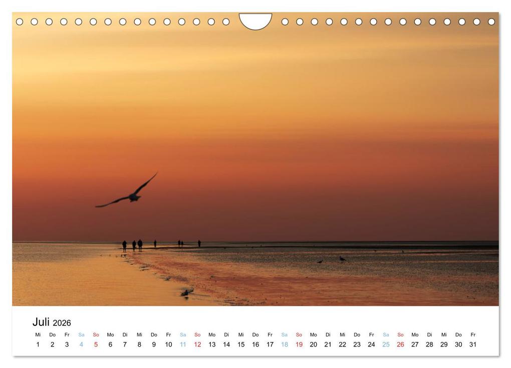 Weitere Ansicht: Büsum - Urlaub an der Nordsee (Wandkalender 2026 DIN A4 quer), CALVENDO Monatskalender | Katja Xenikis, Calvendo