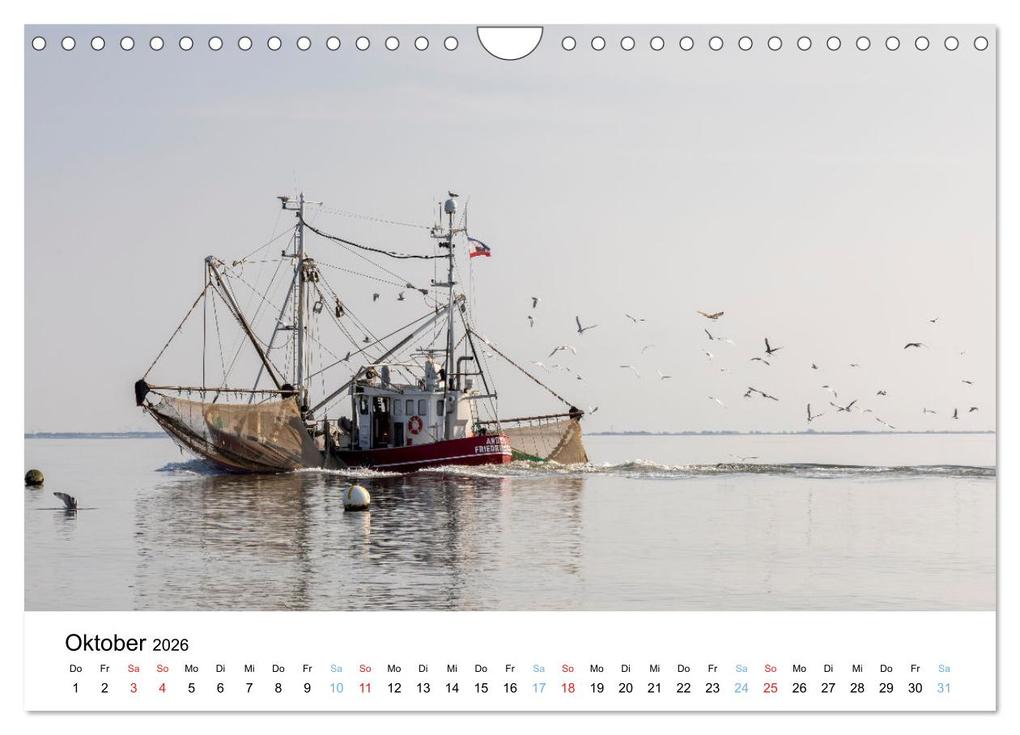 Weitere Ansicht: Büsum - Urlaub an der Nordsee (Wandkalender 2026 DIN A4 quer), CALVENDO Monatskalender | Katja Xenikis, Calvendo