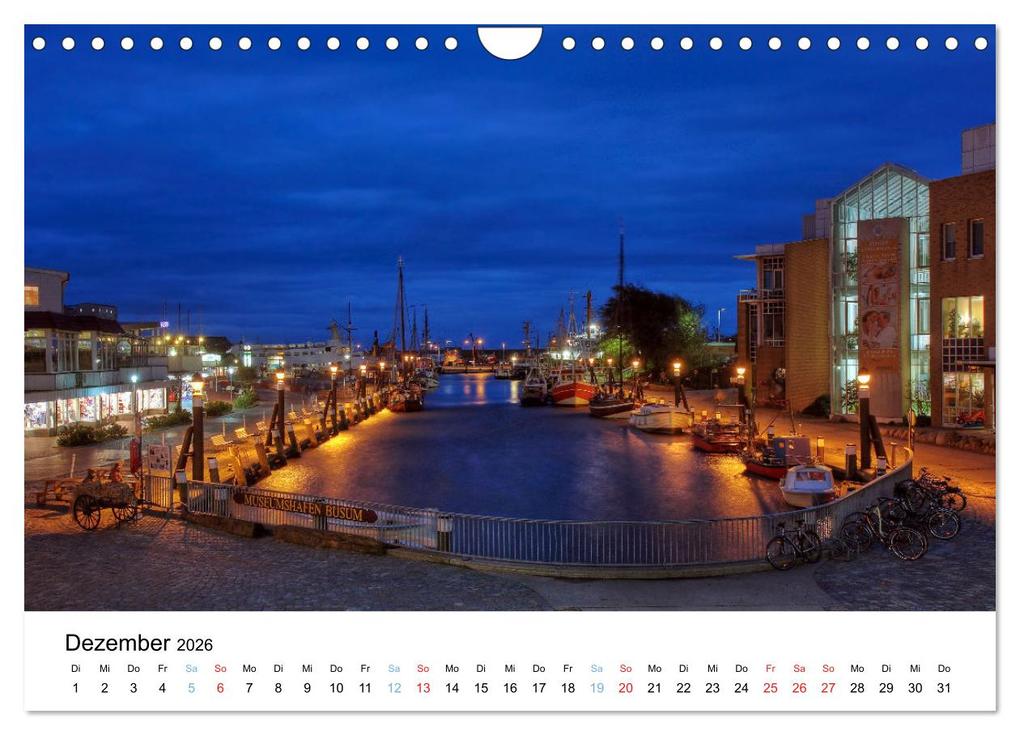 Weitere Ansicht: Büsum - Urlaub an der Nordsee (Wandkalender 2026 DIN A4 quer), CALVENDO Monatskalender | Katja Xenikis, Calvendo