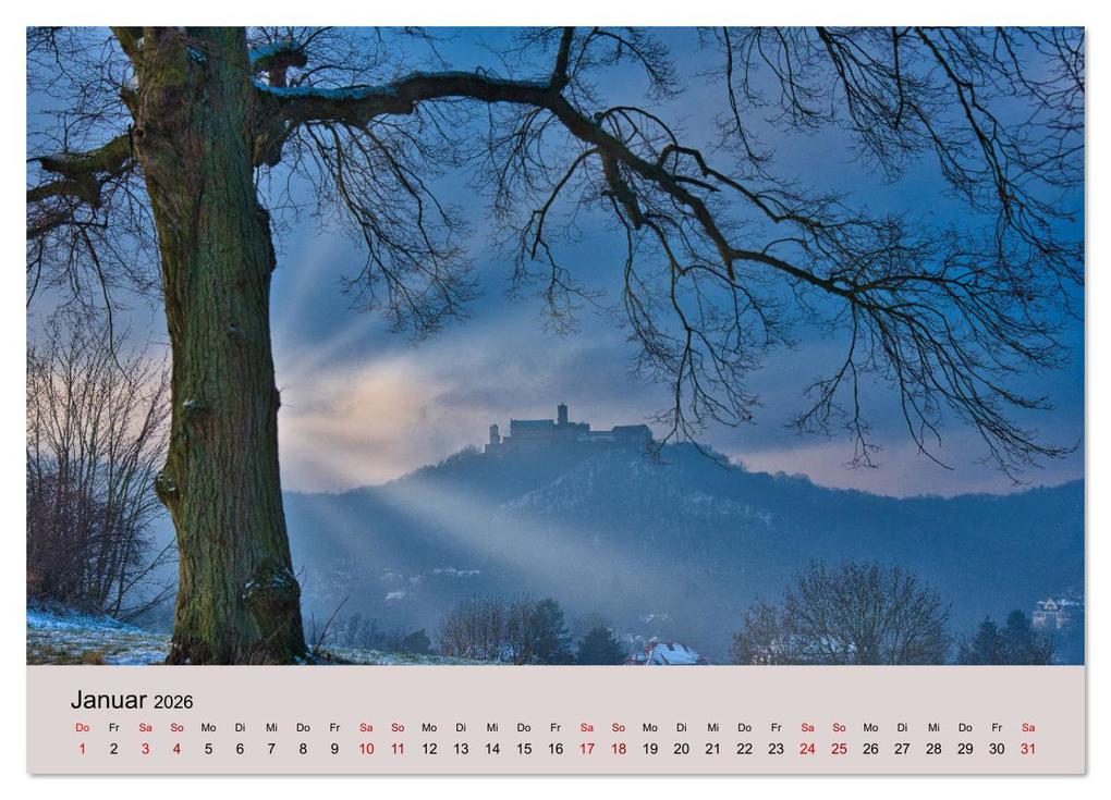 Weitere Ansicht: Naturerlebnis Thüringen (Wandkalender 2026 DIN A4 quer), CALVENDO Monatskalender | Tanja Voigt, Calvendo