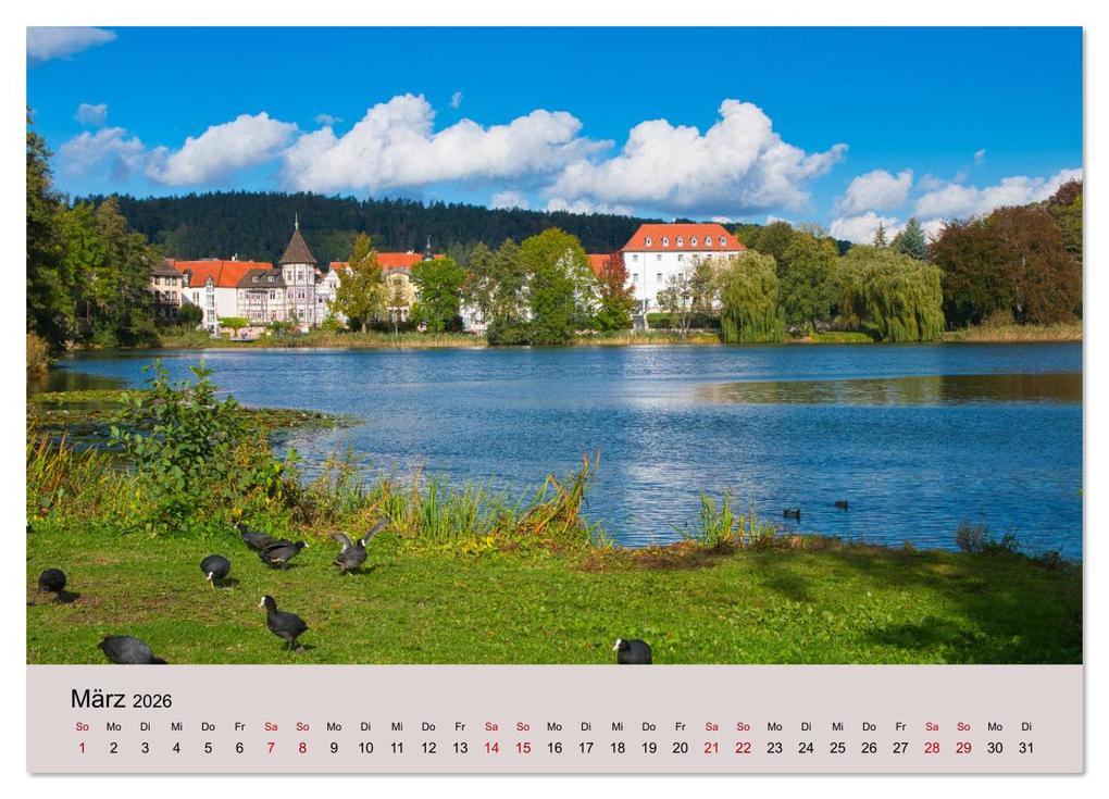 Weitere Ansicht: Naturerlebnis Thüringen (Wandkalender 2026 DIN A4 quer), CALVENDO Monatskalender | Tanja Voigt, Calvendo