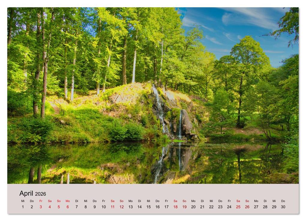 Weitere Ansicht: Naturerlebnis Thüringen (Wandkalender 2026 DIN A4 quer), CALVENDO Monatskalender | Tanja Voigt, Calvendo