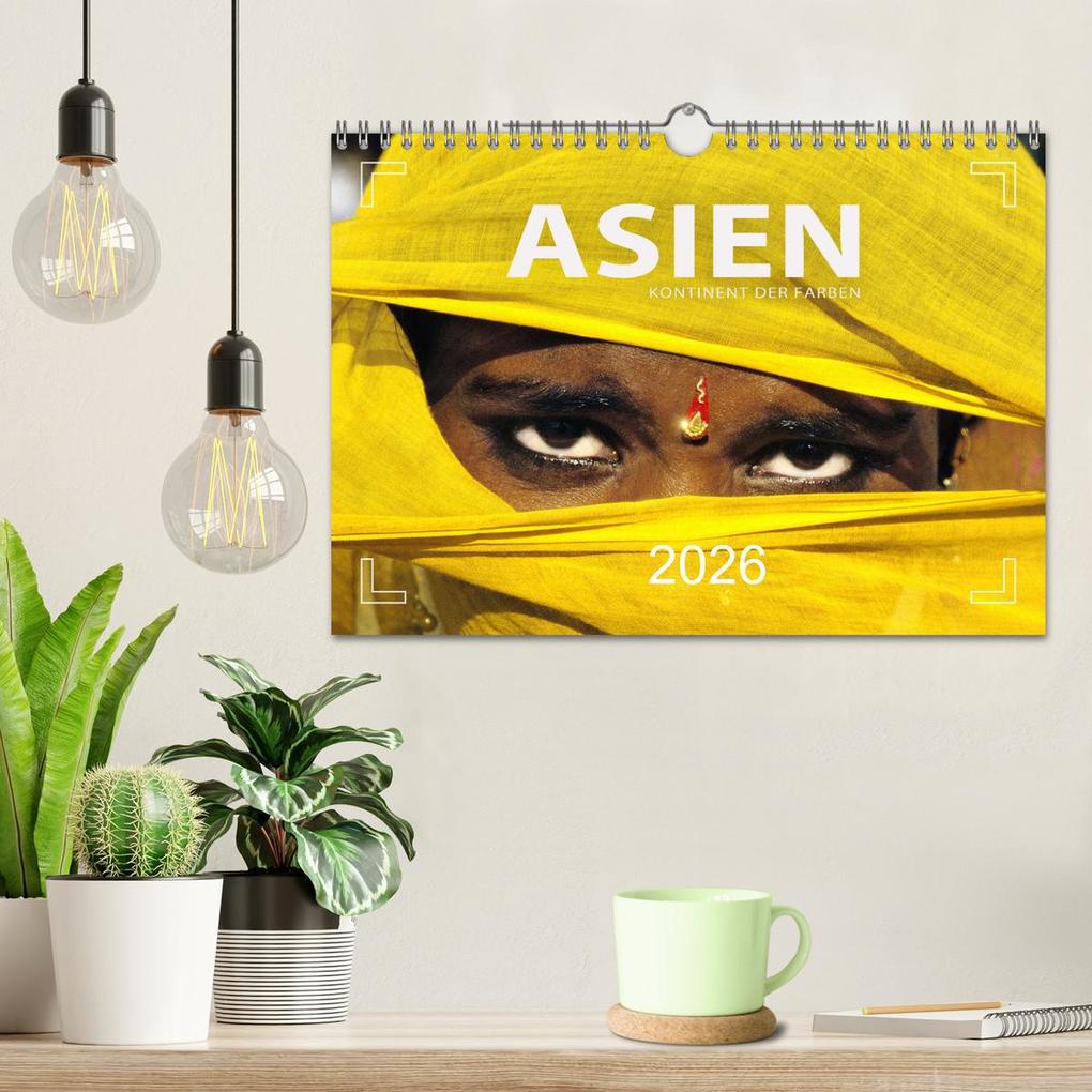 Weitere Ansicht: Asien - Kontinent der Farben (Wandkalender 2026 DIN A4 quer), CALVENDO Monatskalender | Mario Weigt, Calvendo