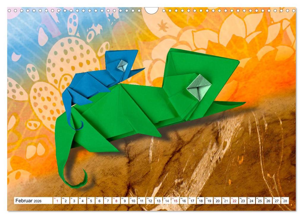 Weitere Ansicht: ORIGAMI - Kreativität ohne Grenzen (Wandkalender 2026 DIN A3 quer), CALVENDO Monatskalender | Marion Krätschmer, Calvendo