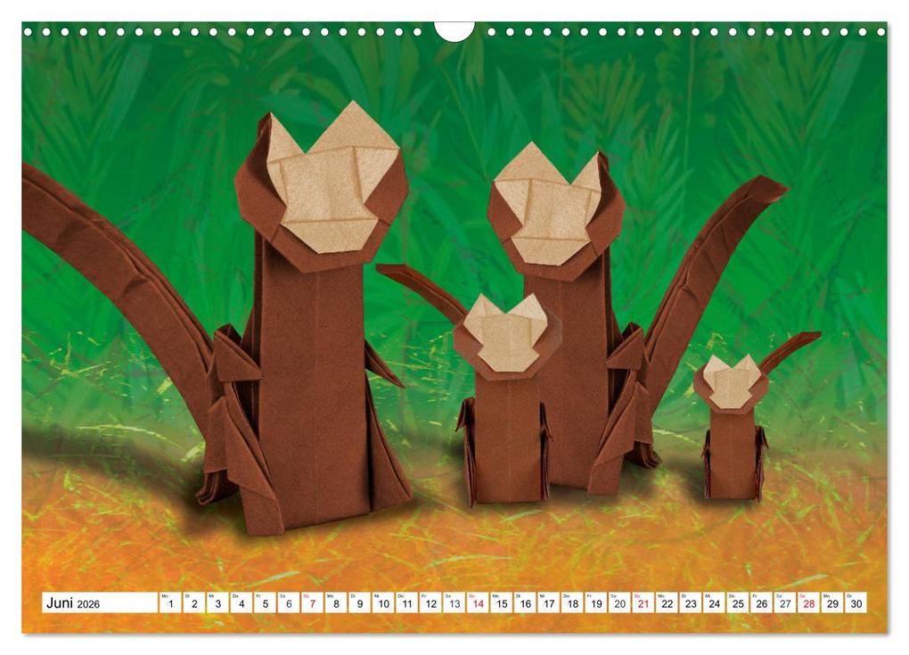 Weitere Ansicht: ORIGAMI - Kreativität ohne Grenzen (Wandkalender 2026 DIN A3 quer), CALVENDO Monatskalender | Marion Krätschmer, Calvendo