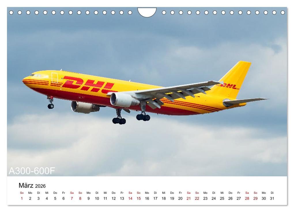 Weitere Ansicht: Flugzeuge von Airbus (Wandkalender 2026 DIN A4 quer), CALVENDO Monatskalender | Jakob Otto, Calvendo