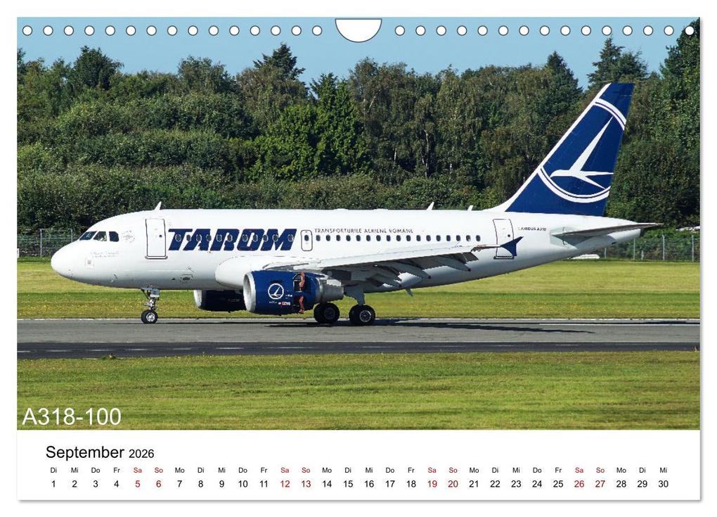 Weitere Ansicht: Flugzeuge von Airbus (Wandkalender 2026 DIN A4 quer), CALVENDO Monatskalender | Jakob Otto, Calvendo