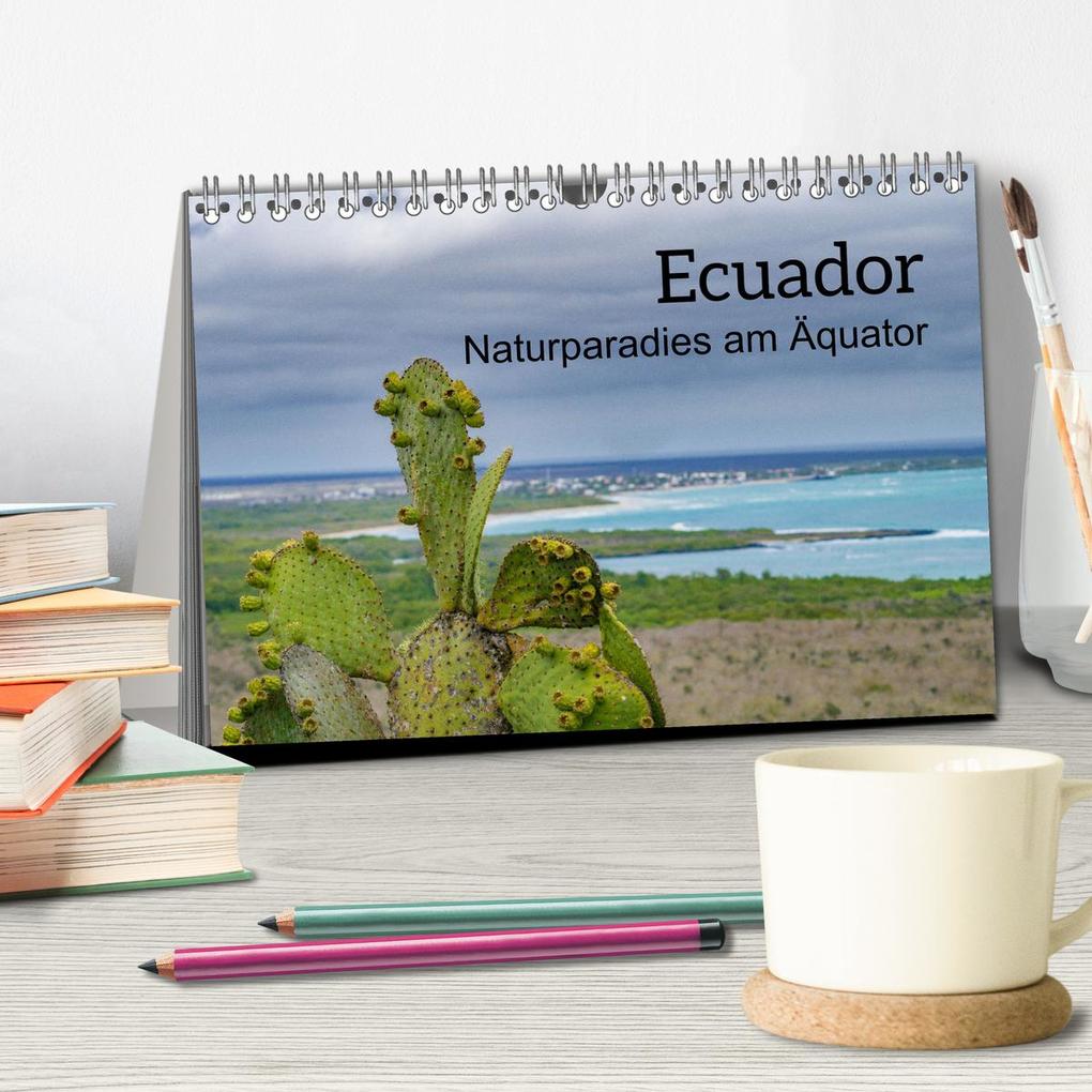 Weitere Ansicht: Ecuador - Naturparadies am Äquator (Tischkalender 2026 DIN A5 quer), CALVENDO Monatskalender | Tom Czermak, Calvendo