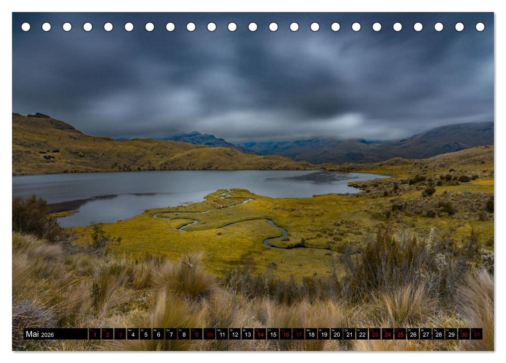 Weitere Ansicht: Ecuador - Naturparadies am Äquator (Tischkalender 2026 DIN A5 quer), CALVENDO Monatskalender | Tom Czermak, Calvendo