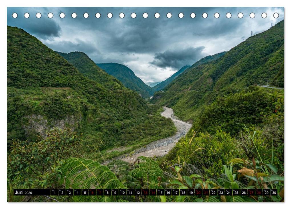 Weitere Ansicht: Ecuador - Naturparadies am Äquator (Tischkalender 2026 DIN A5 quer), CALVENDO Monatskalender | Tom Czermak, Calvendo