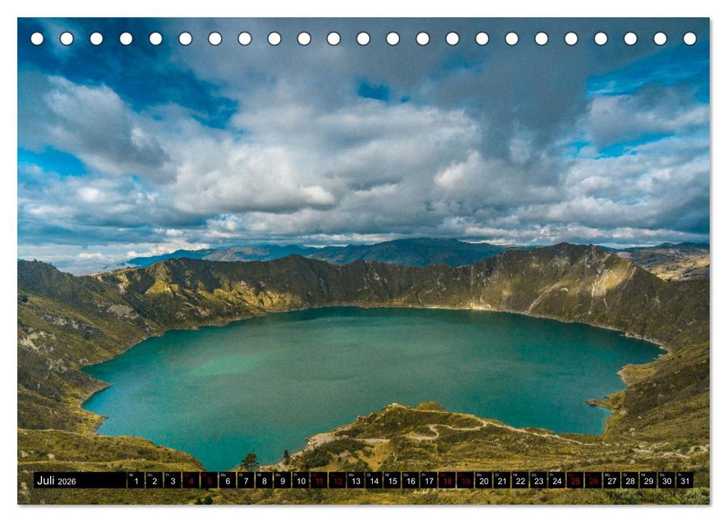 Weitere Ansicht: Ecuador - Naturparadies am Äquator (Tischkalender 2026 DIN A5 quer), CALVENDO Monatskalender | Tom Czermak, Calvendo