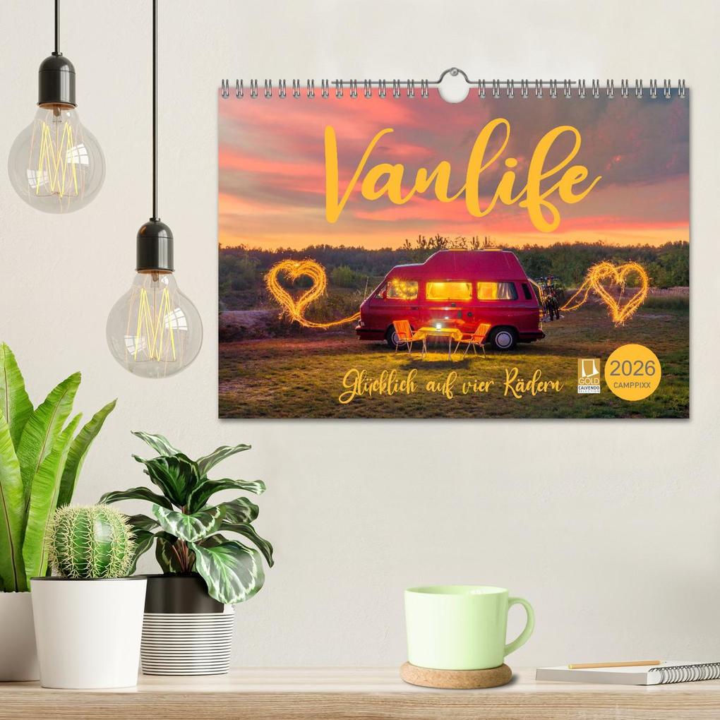 Weitere Ansicht: Vanlife - Glücklich auf vier Rädern (Wandkalender 2026 DIN A4 quer), CALVENDO Monatskalender | Mario Weigt, Calvendo