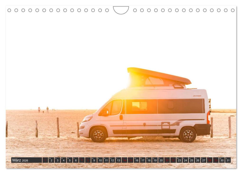 Weitere Ansicht: Vanlife - Glücklich auf vier Rädern (Wandkalender 2026 DIN A4 quer), CALVENDO Monatskalender | Mario Weigt, Calvendo