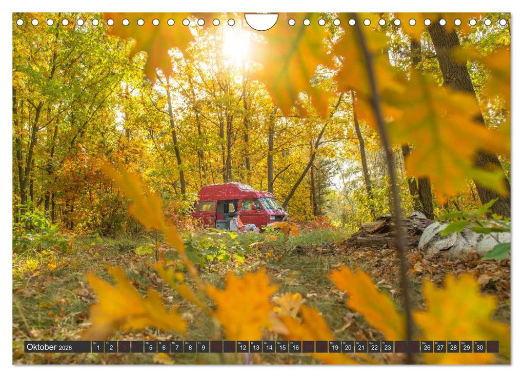 Weitere Ansicht: Vanlife - Glücklich auf vier Rädern (Wandkalender 2026 DIN A4 quer), CALVENDO Monatskalender | Mario Weigt, Calvendo