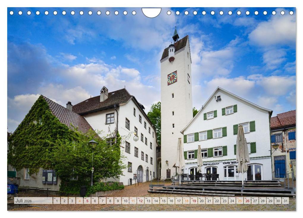 Weitere Ansicht: Leutkirch im Allgäu Impressionen (Wandkalender 2026 DIN A4 quer), CALVENDO Monatskalender | Dirk Meutzner, Calvendo
