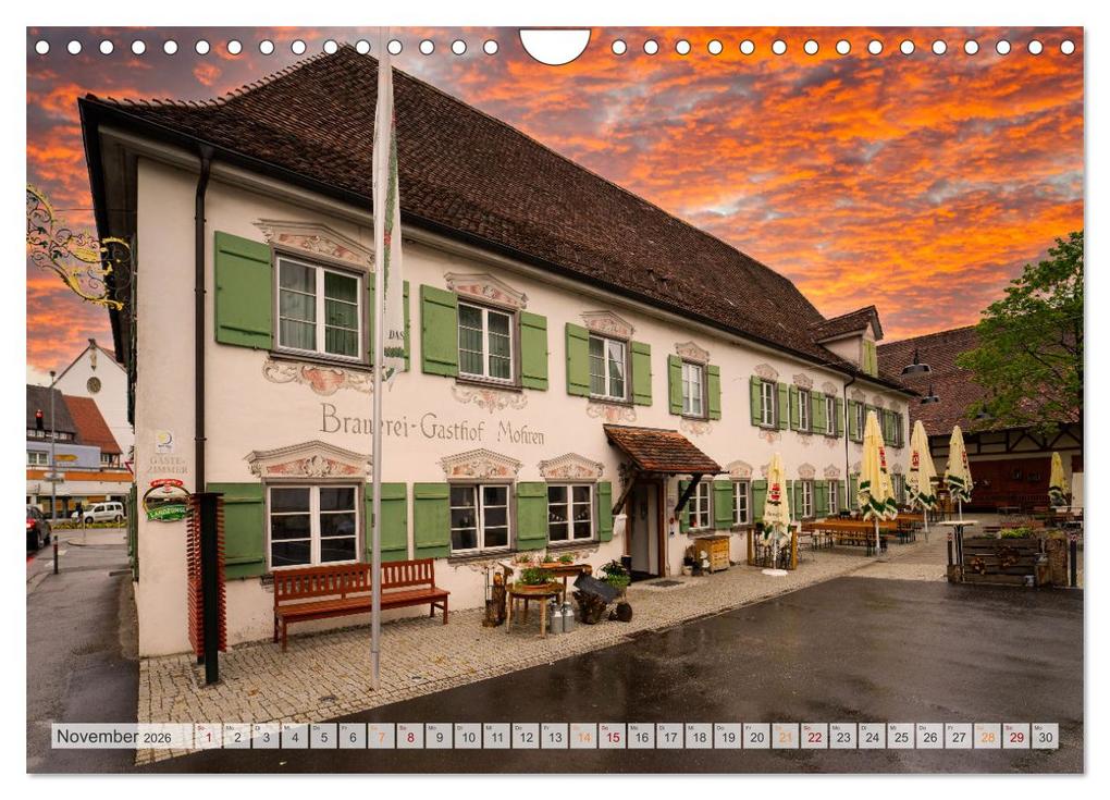 Weitere Ansicht: Leutkirch im Allgäu Impressionen (Wandkalender 2026 DIN A4 quer), CALVENDO Monatskalender | Dirk Meutzner, Calvendo