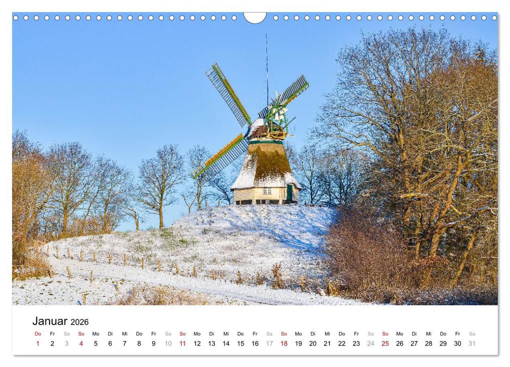 Weitere Ansicht: Schleswig-Holstein, ein Fest der Sinne (Wandkalender 2026 DIN A3 quer), CALVENDO Monatskalender | Rainer Plett, Calvendo