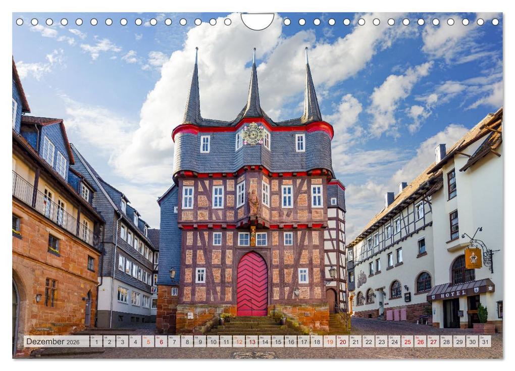 Weitere Ansicht: Frankenberg Hessen Impressionen (Wandkalender 2026 DIN A4 quer), CALVENDO Monatskalender | Dirk Meutzner, Calvendo