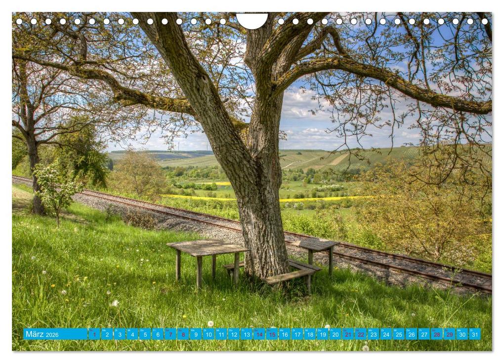 Weitere Ansicht: Natur pur - Volkach am Main (Wandkalender 2026 DIN A4 quer), CALVENDO Monatskalender | saschahaas photography, Calvendo