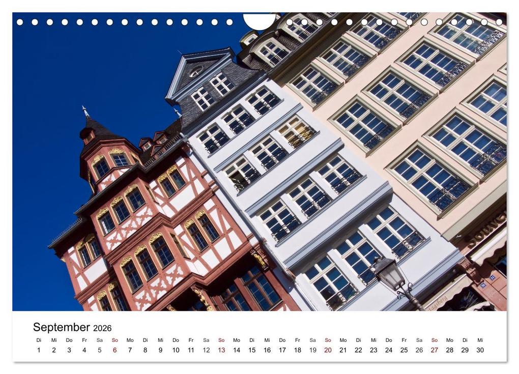 Weitere Ansicht: Frankfurt am Main - Fassaden (Wandkalender 2026 DIN A4 quer), CALVENDO Monatskalender | Gabriele Rechberger, Calvendo