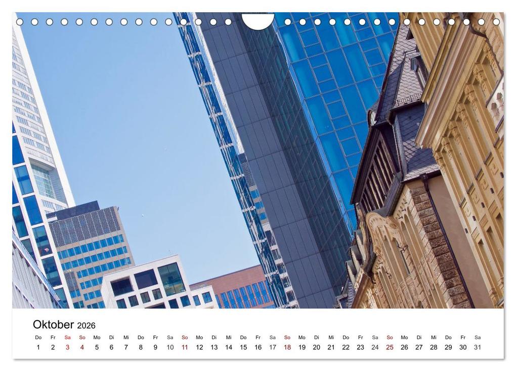 Weitere Ansicht: Frankfurt am Main - Fassaden (Wandkalender 2026 DIN A4 quer), CALVENDO Monatskalender | Gabriele Rechberger, Calvendo