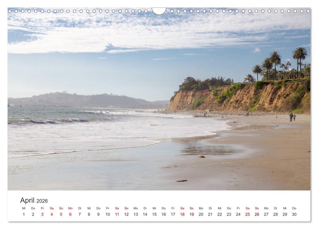 Weitere Ansicht: Santa Barbara - Die kalifornische Stadt am Pazifik. (Wandkalender 2026 DIN A3 quer), CALVENDO Monatskalender | M. Scott, Calvendo
