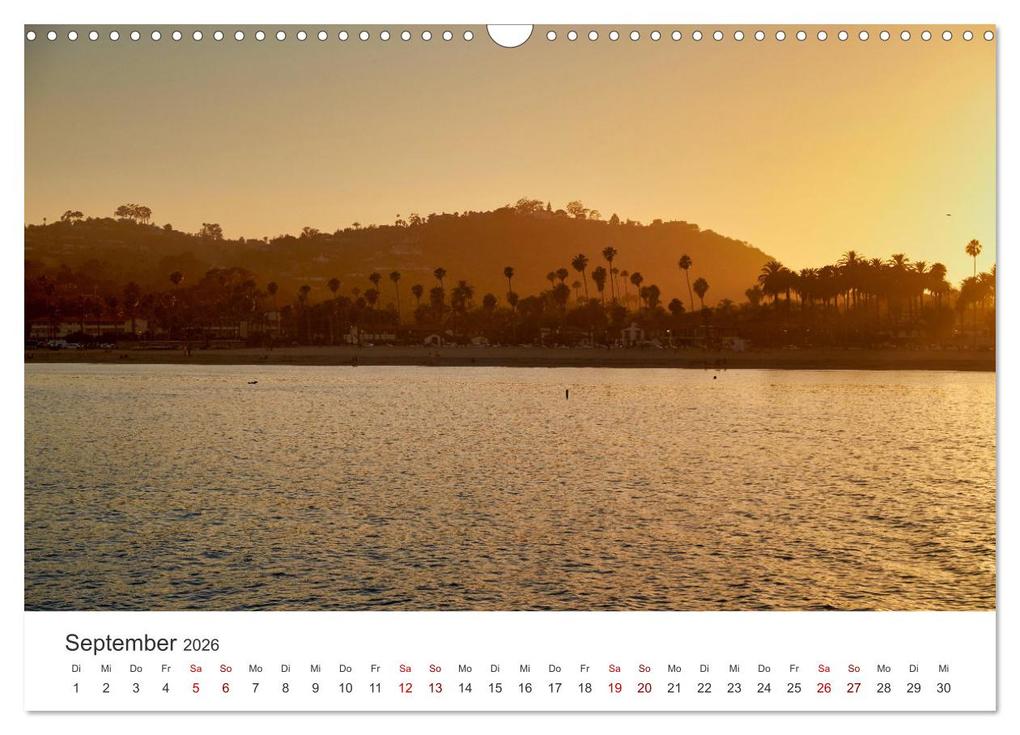 Weitere Ansicht: Santa Barbara - Die kalifornische Stadt am Pazifik. (Wandkalender 2026 DIN A3 quer), CALVENDO Monatskalender | M. Scott, Calvendo