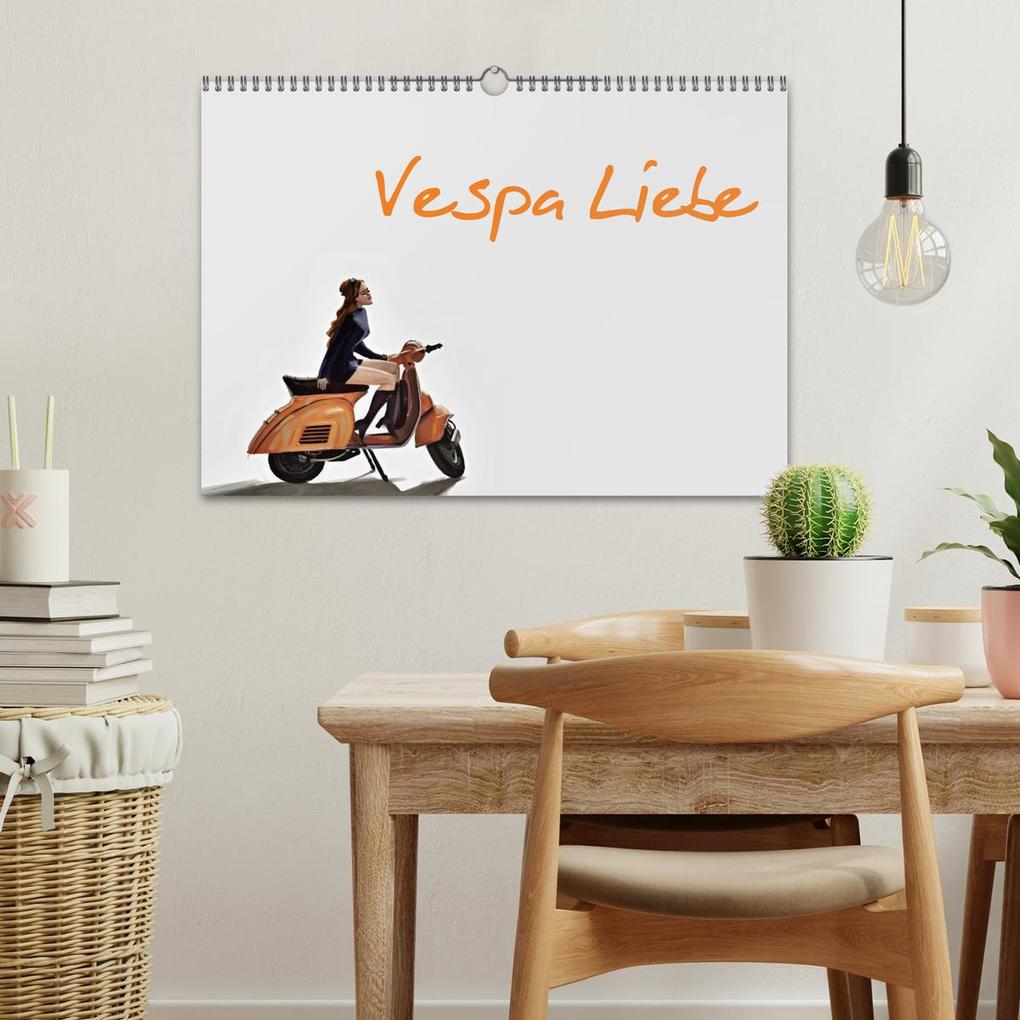 Weitere Ansicht: Vespa Liebe (Wandkalender 2026 DIN A3 quer), CALVENDO Monatskalender | (c)2022 by insideportugal, Calvendo, (C) By Insideportugal