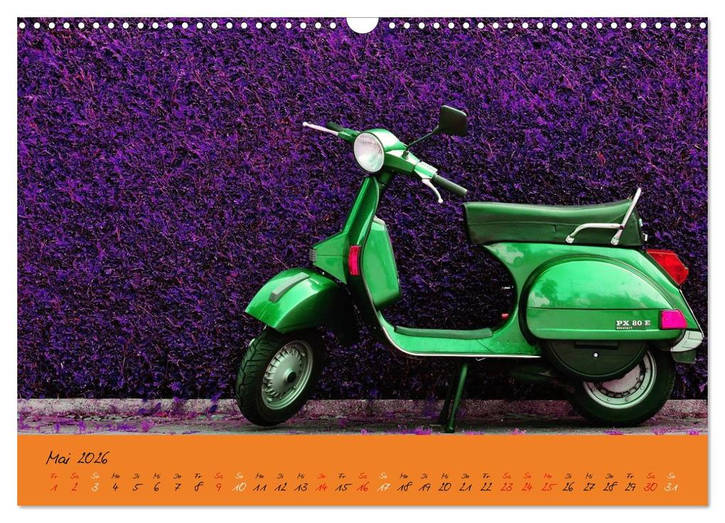 Weitere Ansicht: Vespa Liebe (Wandkalender 2026 DIN A3 quer), CALVENDO Monatskalender | (c)2022 by insideportugal, Calvendo, (C) By Insideportugal