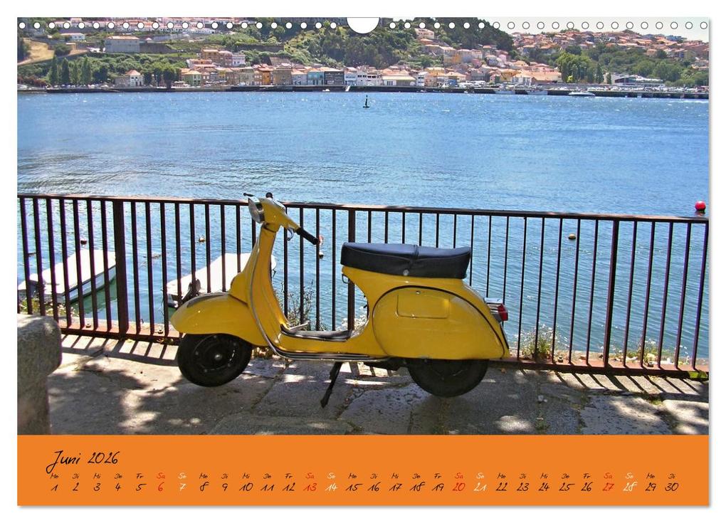 Weitere Ansicht: Vespa Liebe (Wandkalender 2026 DIN A3 quer), CALVENDO Monatskalender | (c)2022 by insideportugal, Calvendo, (C) By Insideportugal