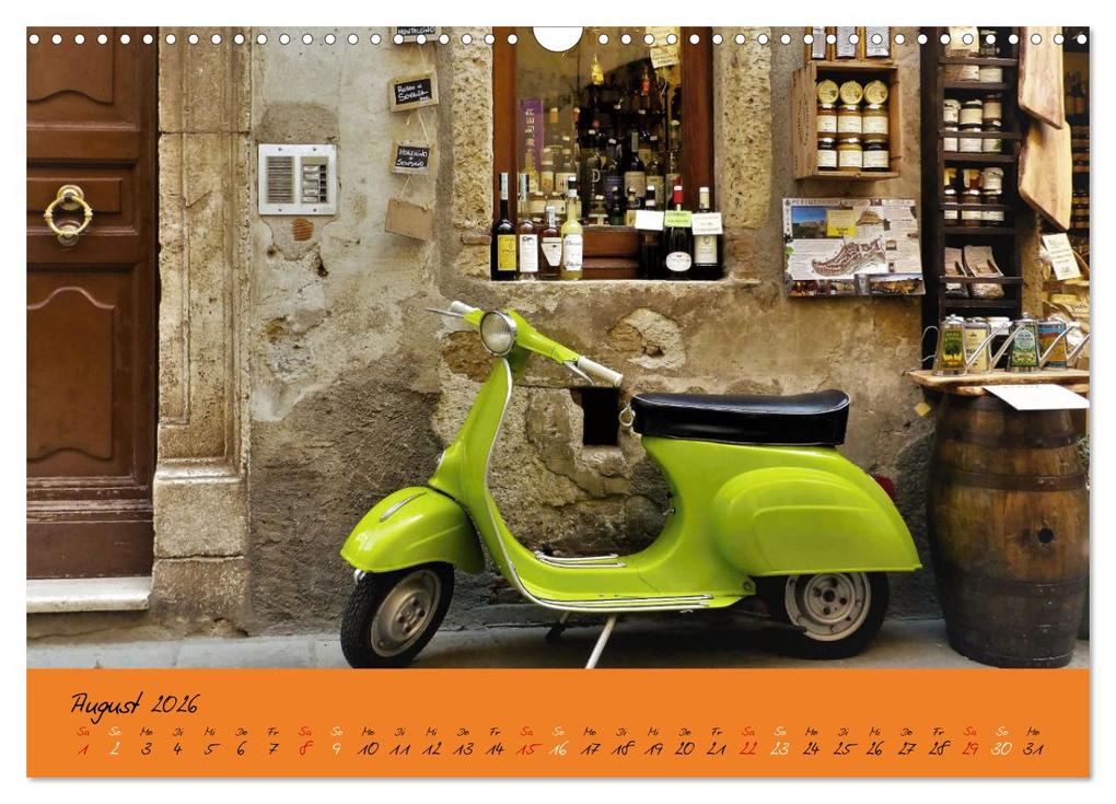 Weitere Ansicht: Vespa Liebe (Wandkalender 2026 DIN A3 quer), CALVENDO Monatskalender | (c)2022 by insideportugal, Calvendo, (C) By Insideportugal