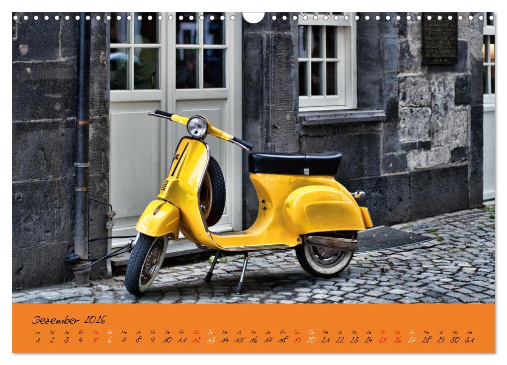 Weitere Ansicht: Vespa Liebe (Wandkalender 2026 DIN A3 quer), CALVENDO Monatskalender | (c)2022 by insideportugal, Calvendo, (C) By Insideportugal