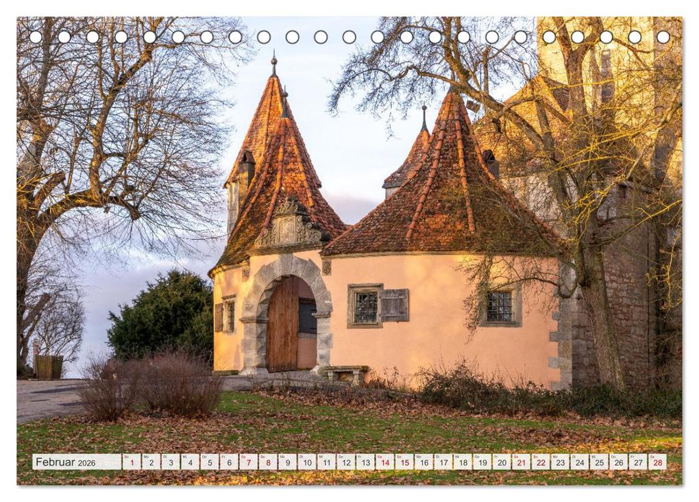 Weitere Ansicht: Ein Spaziergang durch Rothenburg ob der Tauber (Tischkalender 2026 DIN A5 quer), CALVENDO Monatskalender | Tina Rabus, Calvendo