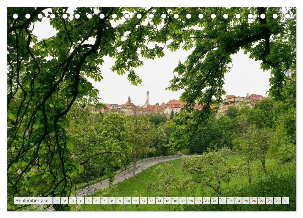 Weitere Ansicht: Ein Spaziergang durch Rothenburg ob der Tauber (Tischkalender 2026 DIN A5 quer), CALVENDO Monatskalender | Tina Rabus, Calvendo