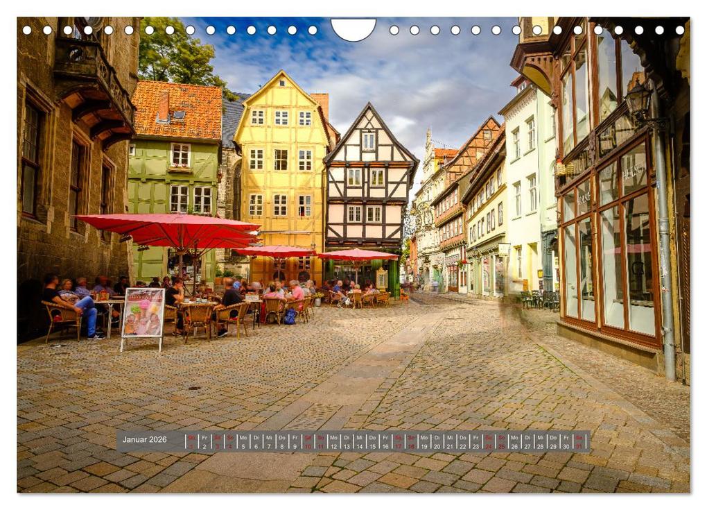 Weitere Ansicht: Ein Blick auf Quedlinburg (Wandkalender 2026 DIN A4 quer), CALVENDO Monatskalender | Markus W. Lambrecht, Calvendo