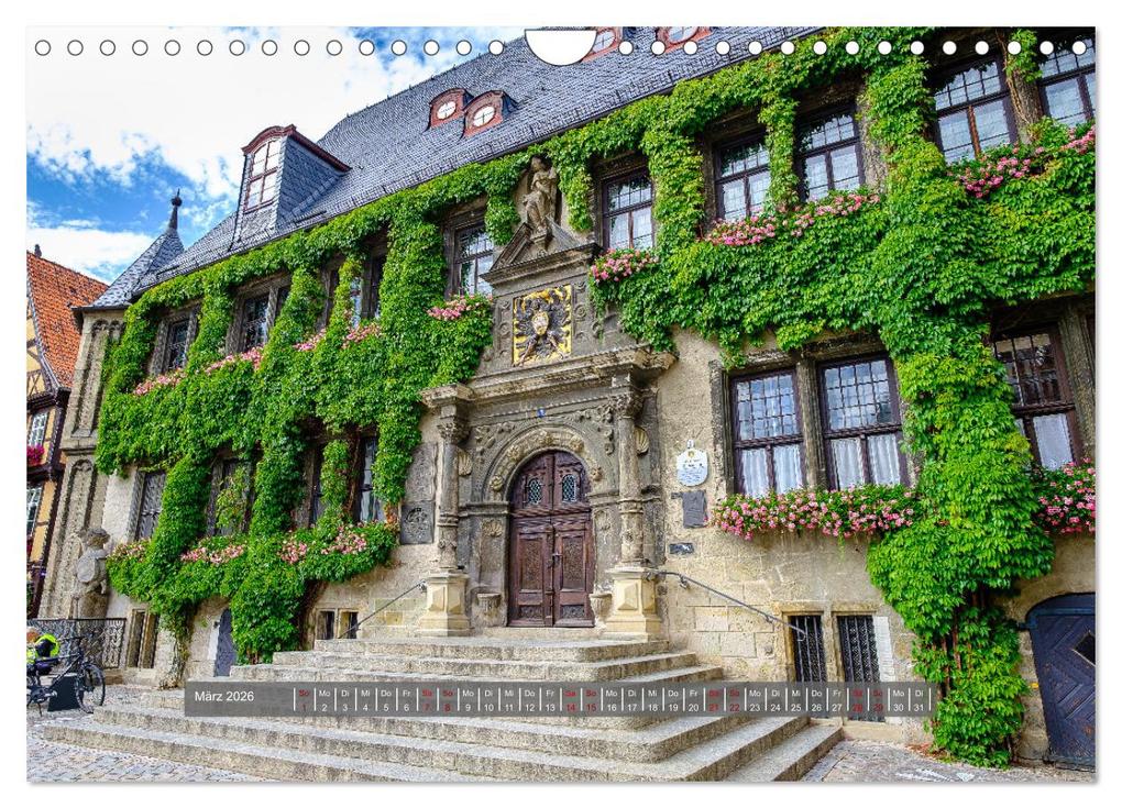 Weitere Ansicht: Ein Blick auf Quedlinburg (Wandkalender 2026 DIN A4 quer), CALVENDO Monatskalender | Markus W. Lambrecht, Calvendo