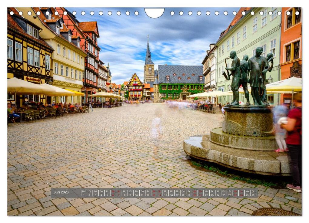 Weitere Ansicht: Ein Blick auf Quedlinburg (Wandkalender 2026 DIN A4 quer), CALVENDO Monatskalender | Markus W. Lambrecht, Calvendo