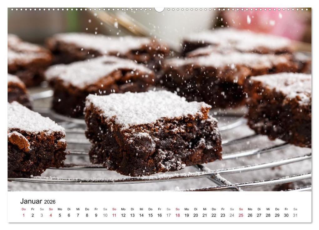 Weitere Ansicht: Kuchen, Kekse und Gebäck - süß und lecker durch das Jahr (Wandkalender 2026 DIN A2 quer), CALVENDO Monatskalender | Martin Rettenberger, Calvendo